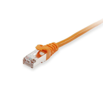 Cabo Rede Equip S/FTP Cat6 0.25m Orange