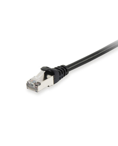 Cabo Rede Equip S/FTP Cat6A 0.5m Black