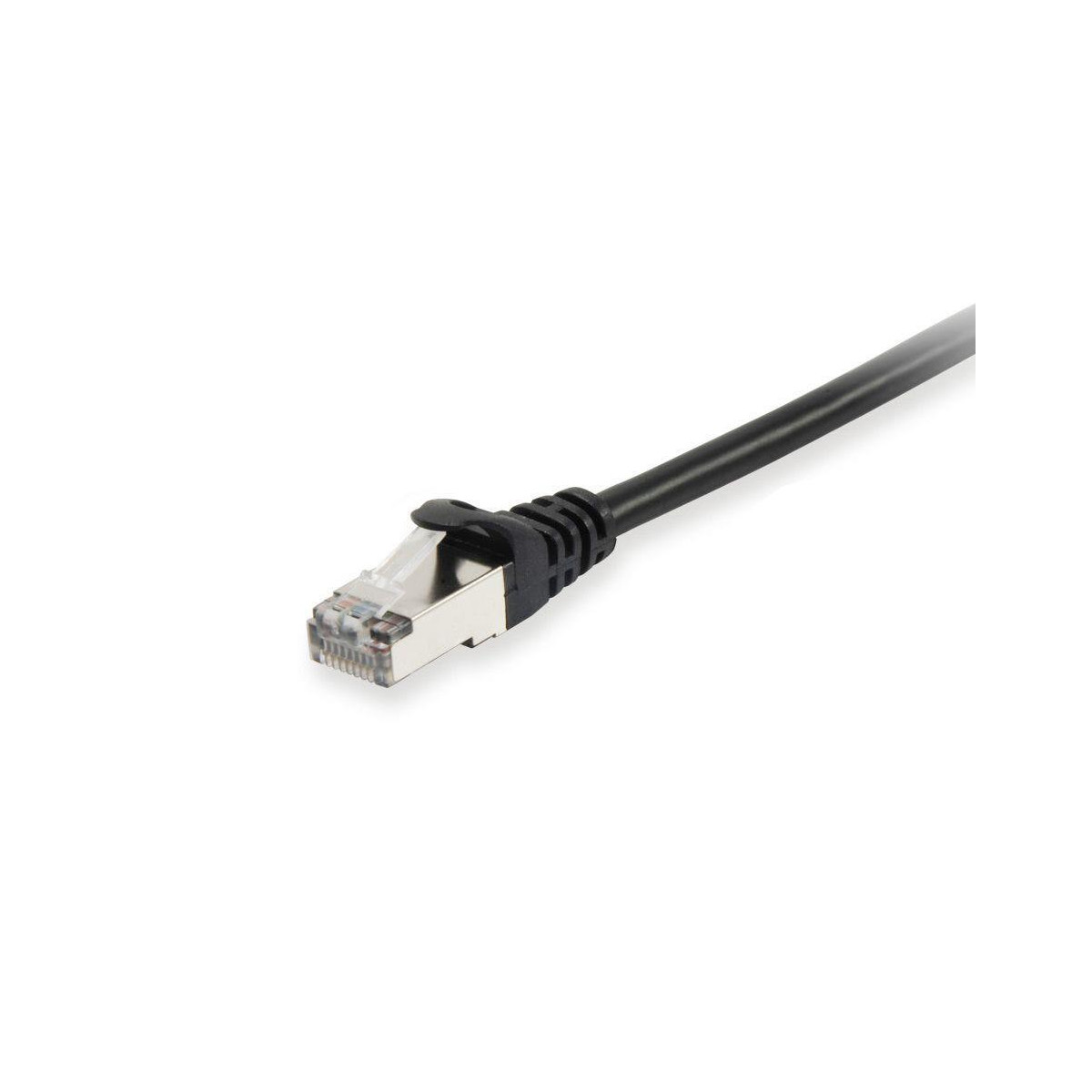 Cabo Rede Equip S/FTP Cat6A 0.5m Black