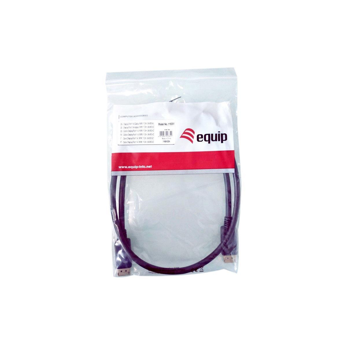 Cabo Equip DisplayPort -> DisplayPort 1.4 1m