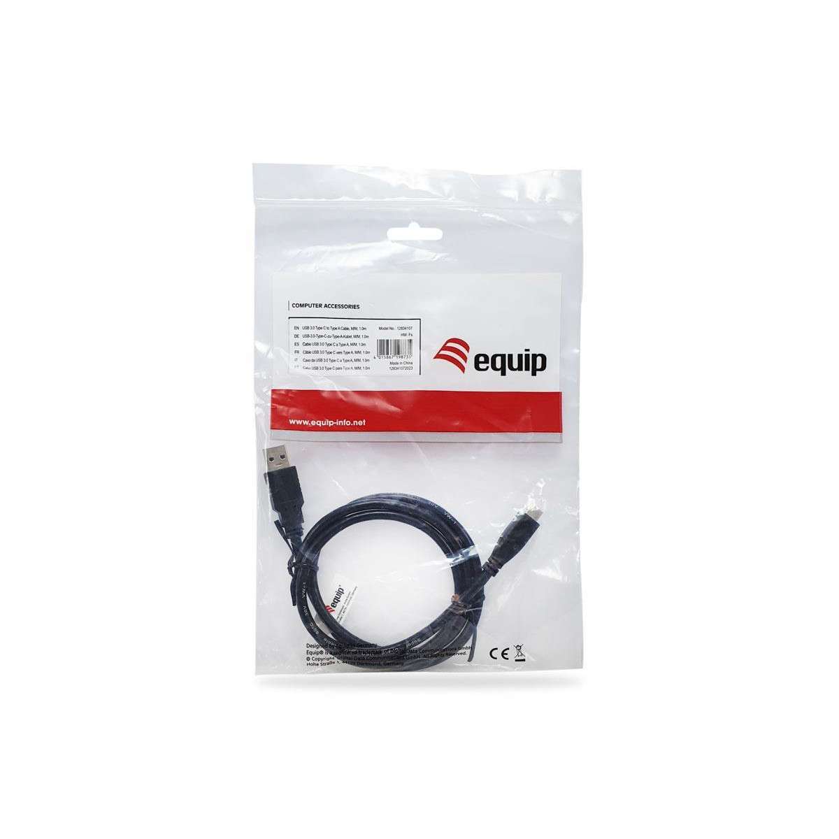 Cabo Equip USB 3.1 A->C M/M 1m Type C