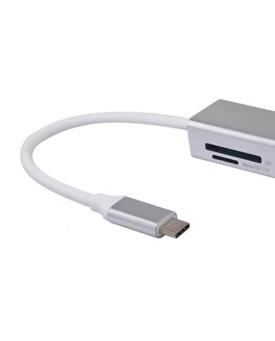 Hub USB-C Equip 4 Portas USB 3.2 Gen1 Aluminum