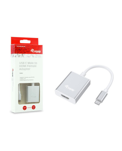 Adaptador Equip USB-C -> HDMI M/F