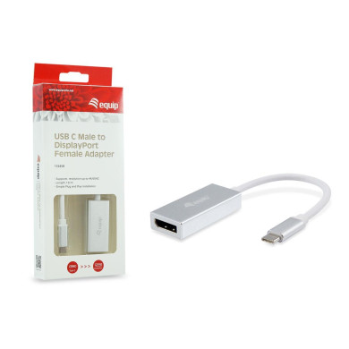 Adaptador Equip USB-C -> DisplayPort M/F