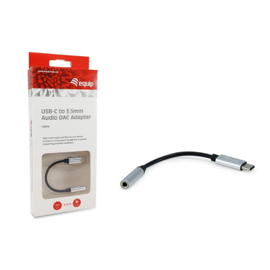 Adaptador Equip USB-C -> Audio 3.5mm