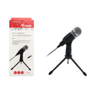 Microfone Equip Mini Stereo c/ Tripé 3.5mm 1.8m BK