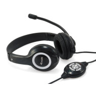 Headset Equip USB Stereo Black 2m