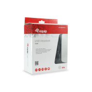 Headset Equip USB Stereo Black 2m