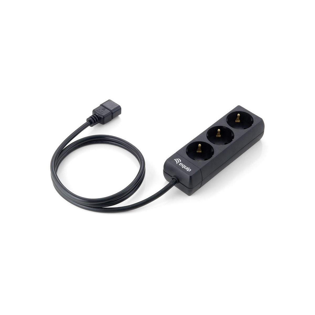 Régua de Alimentação Equip 3-Outlet IEC C14 10A 1m
