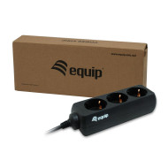Régua de Alimentação Equip 3-Outlet IEC C14 10A 1m
