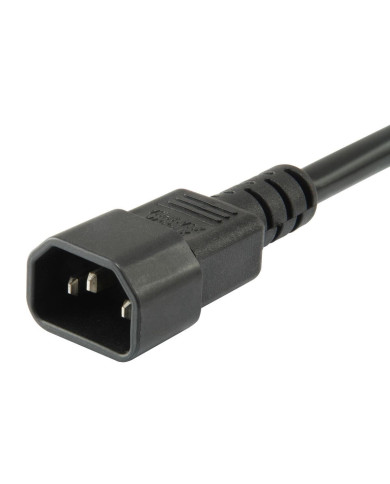 Régua de Alimentação Equip 3-Outlet IEC C14 10A 1m