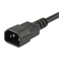 Régua de Alimentação Equip 3-Outlet IEC C14 10A 1m