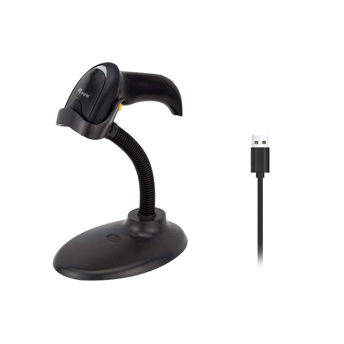 Leitor Codigos Barras Equip 351022 1D Laser Stand