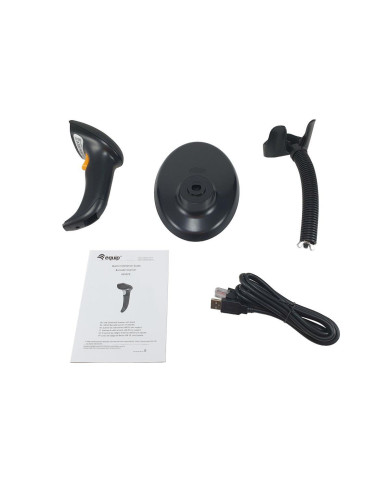 Leitor Codigos Barras Equip 351022 1D Laser Stand