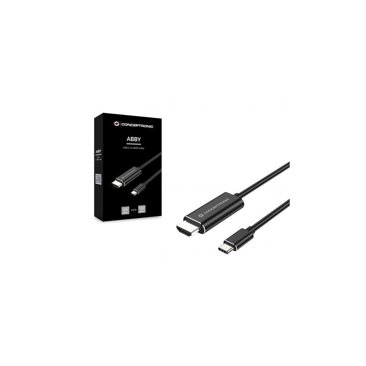 Cabo Conceptronic ABBY USB-C -> HDMI 4K 30Hz 2m