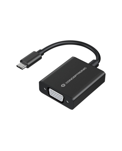 Adaptador Conceptronic ABBY USB-C->VGA 1080p 60Hz