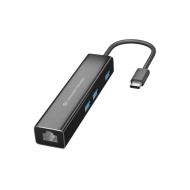 Adaptador Conceptronic USB 3.2 -> RJ45 4x USB 3.2