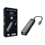 Adaptador Conceptronic USB 3.2 -> RJ45 4x USB 3.2