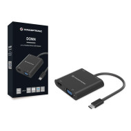 Adaptador Conceptronic USB-C -> VGA HDMI USB AUX