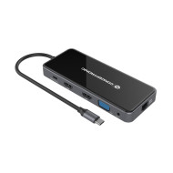 Dock Conceptronic Usb-C Hdmi 3xUsb3 Usb-C Lan 100W