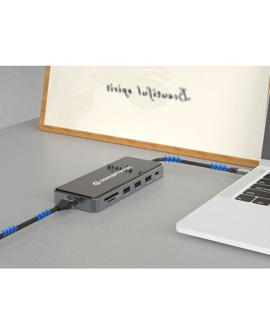 Dock Conceptronic Usb-C Hdmi 3xUsb3 Usb-C Lan 100W