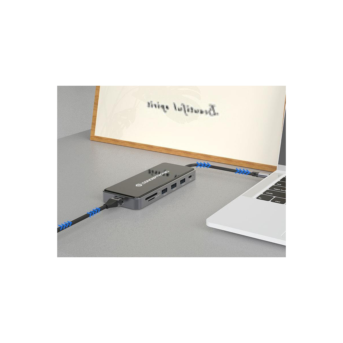 Dock Conceptronic Usb-C Hdmi 3xUsb3 Usb-C Lan 100W