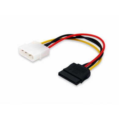 Cabo power interno Equip Sata -> Molex 5.25" 15cm