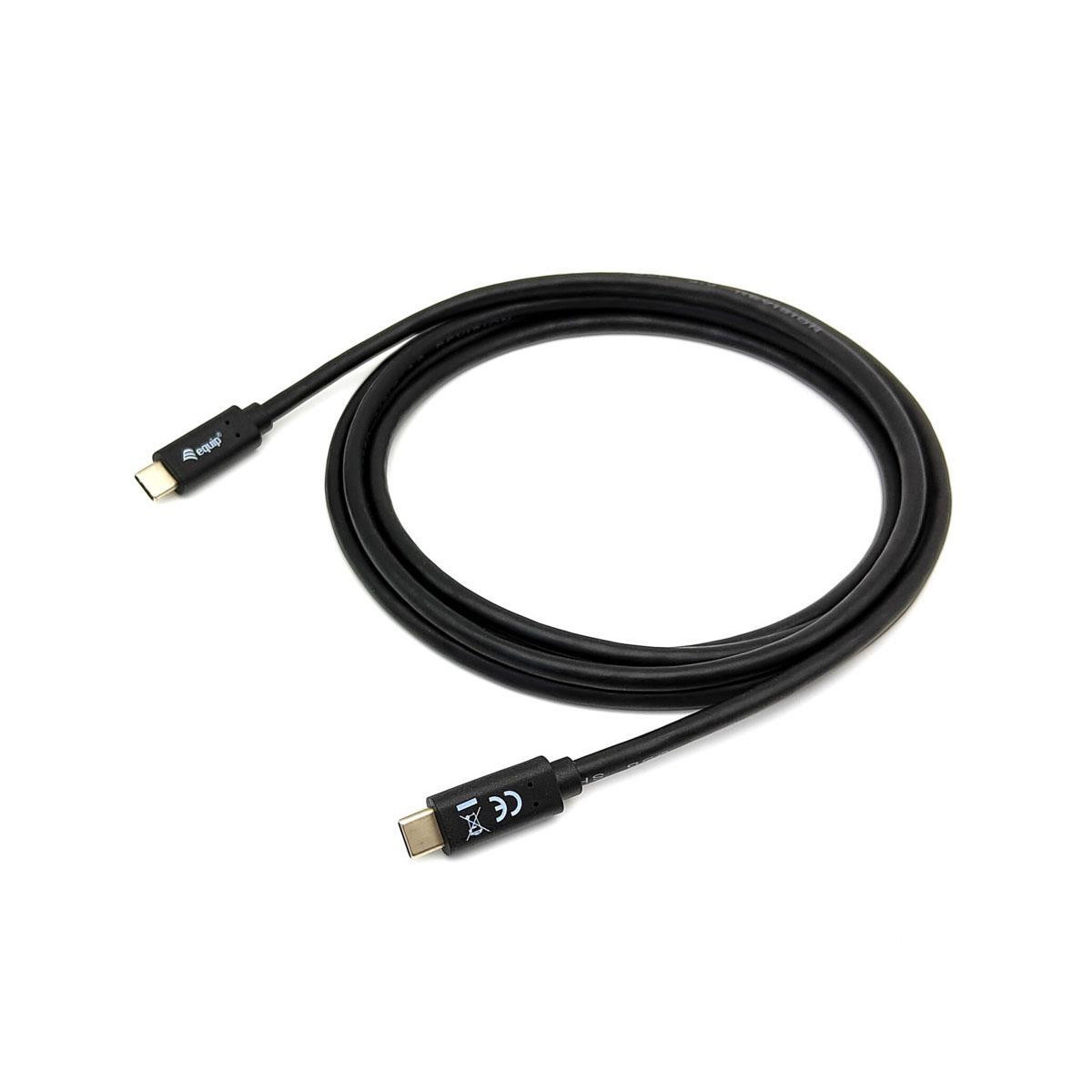 Cabo Equip USB-C 3.2 Gen1 M/M 5G 3A 2m Black