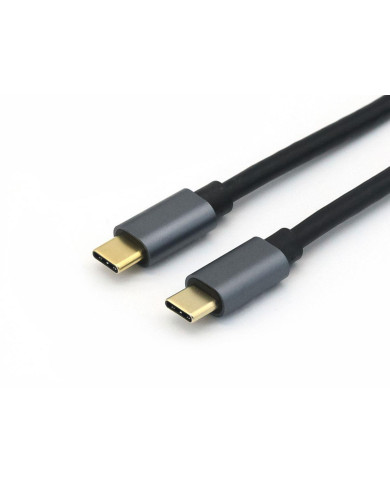 Cabo Equip USB-C 3.2 Gen2 M/M 10G 5A 1m Black
