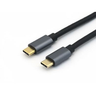 Cabo Equip USB-C 3.2 Gen2 M/M 10G 5A 1m Black