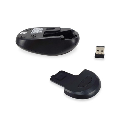 Rato Equip Life Wireless Comfort 1600dpi Black