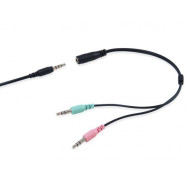 Headset Equip Chat 3.5mm c/ Adaptador Black 2m