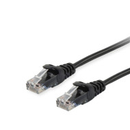 Cabo Rede Equip UTP Cat6 0.25m Black