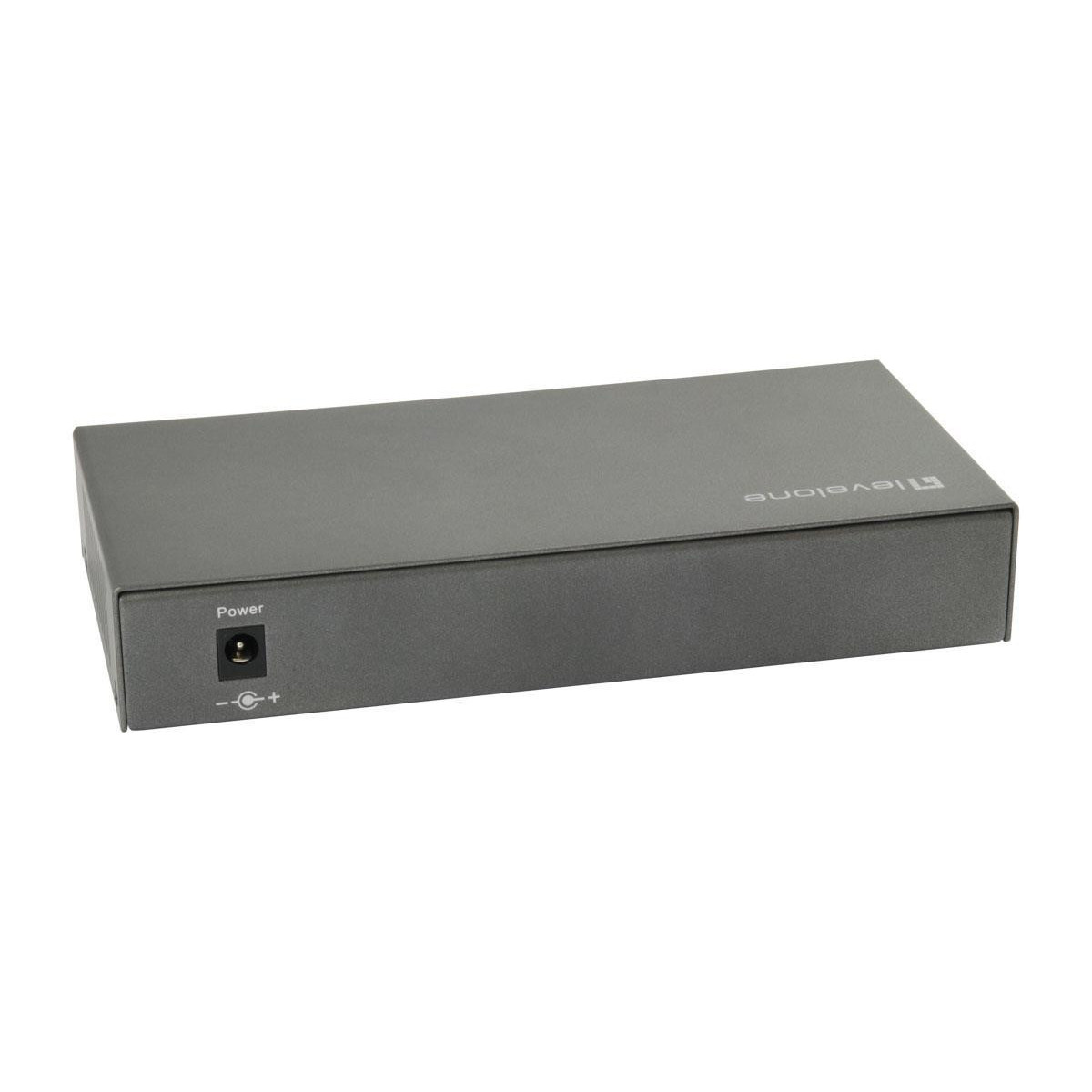 Switch LevelOne GEP-0823 8p Gigabit PoE 120W