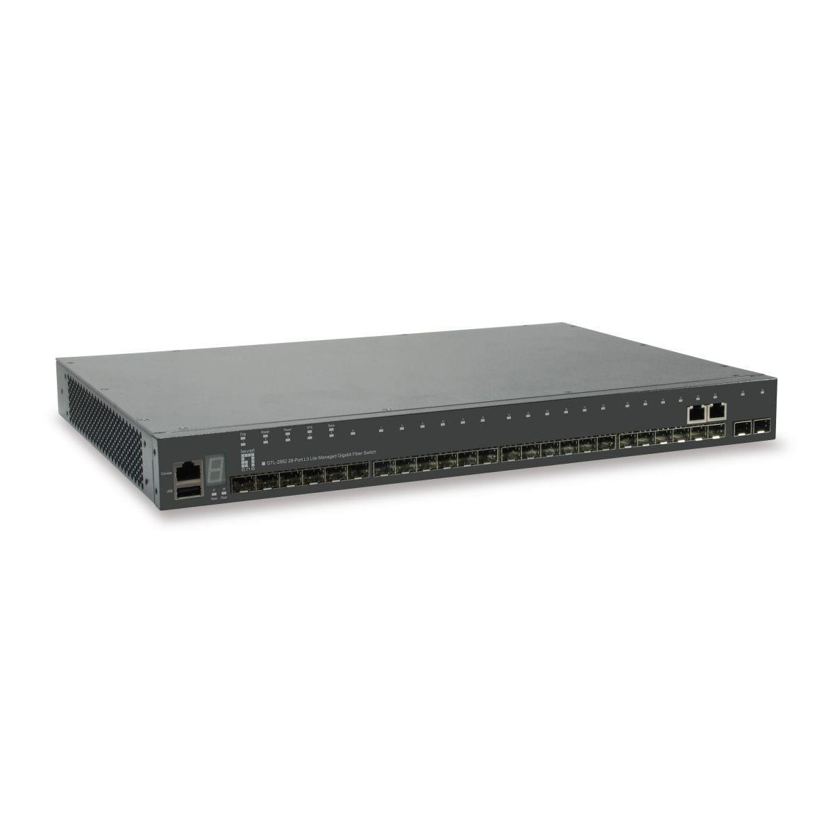 Switch LevelOne GTL-2882 L3 Lite Managed 28p Stack