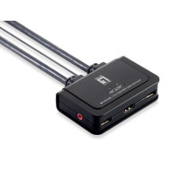 KVM Switch LevelOne 2-Port USB HDMI 1080p