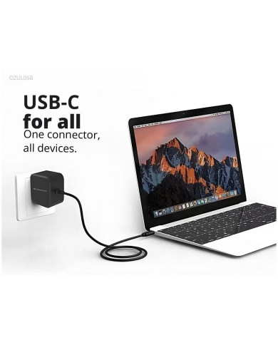 Carregador Parede Conceptronic OZUL05BE USB-C 100W GaN PD