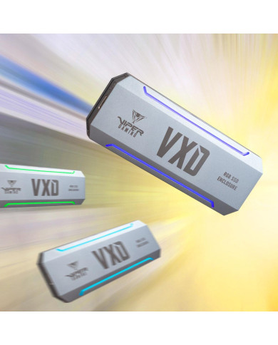 Viper VXD Portable RGB M.2 SSD Enclosure