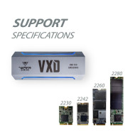 Viper VXD Portable RGB M.2 SSD Enclosure
