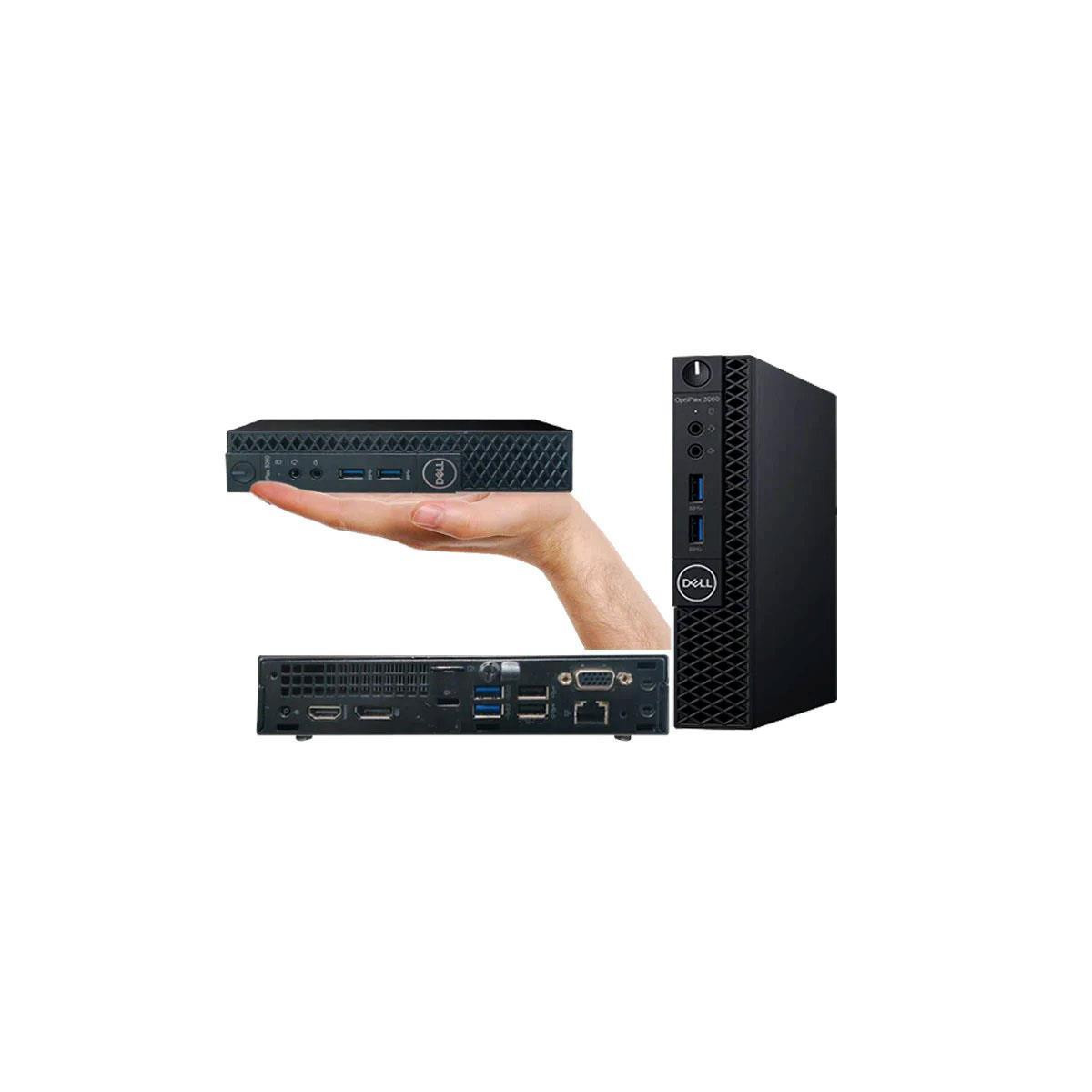 Desktop Dell 3060 Mini i5-8Gen 8Gb SSD256 WPro