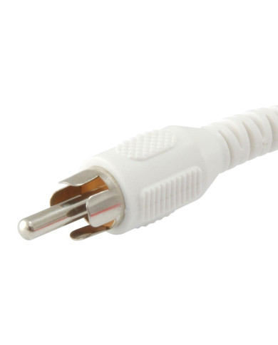 Cabo Audio Equip mini Jack 3.5mm Macho p/ 2xRCA  Macho stereo 2.5m