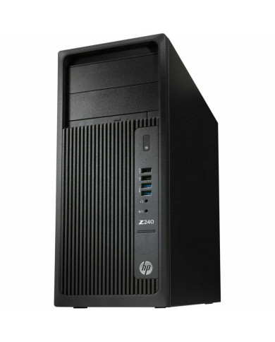 Wks HP Z240 MT i7-6Gen 16Gb SSD256 K2200-4Gb WPro