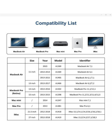 Disco SSD Solid 256Gb p/ Apple 2013+