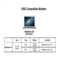 Disco SSD Solid 512Gb p/ Apple Air A1369 A1370