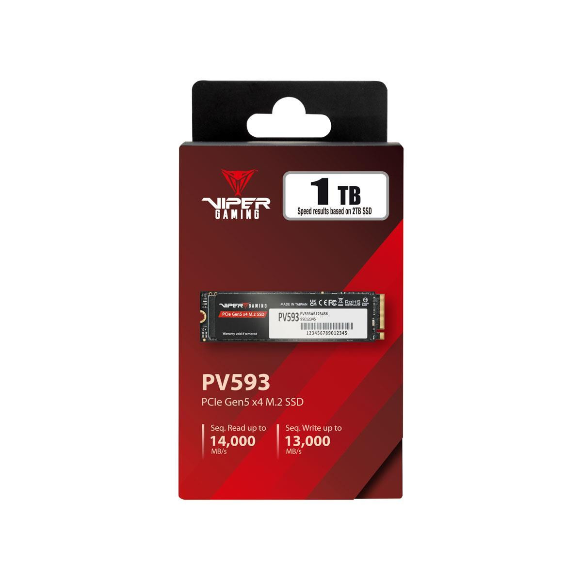 Disco SSD Viper PV593 1Tb M.2 2280 PCIE Gen5 x4