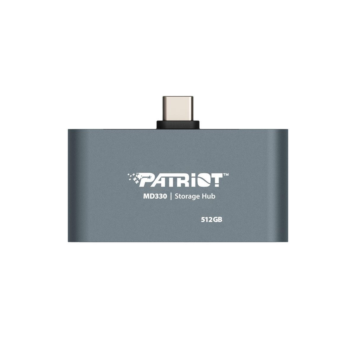Patriot Mobile Hub 512Gb HDMI 4K@60Hz PD3 100W USB 3.2 Gen1 Type-C