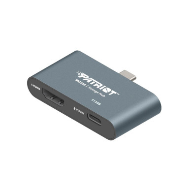 Patriot Mobile Hub 512Gb HDMI 4K@60Hz PD3 100W USB 3.2 Gen1 Type-C