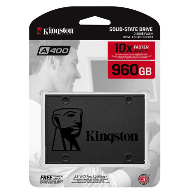 Disco SSD Kingston A400 960Gb SATA3 2.5"