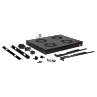 Ventoínhas Equip Bastidor 19" 1U 4x Fans Black