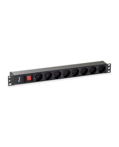 Régua de Alimentação Equip 8-Outlet Rack 16A 1.8m